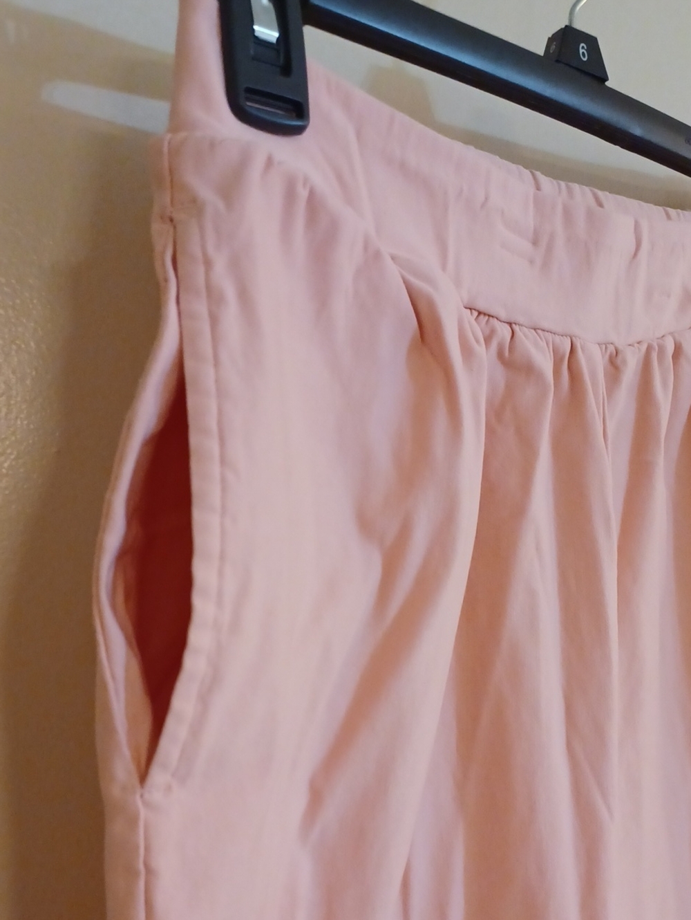 BonWorth Light Pink Lace Top And Matching Soft Capri Pants - Picture 11 of 15